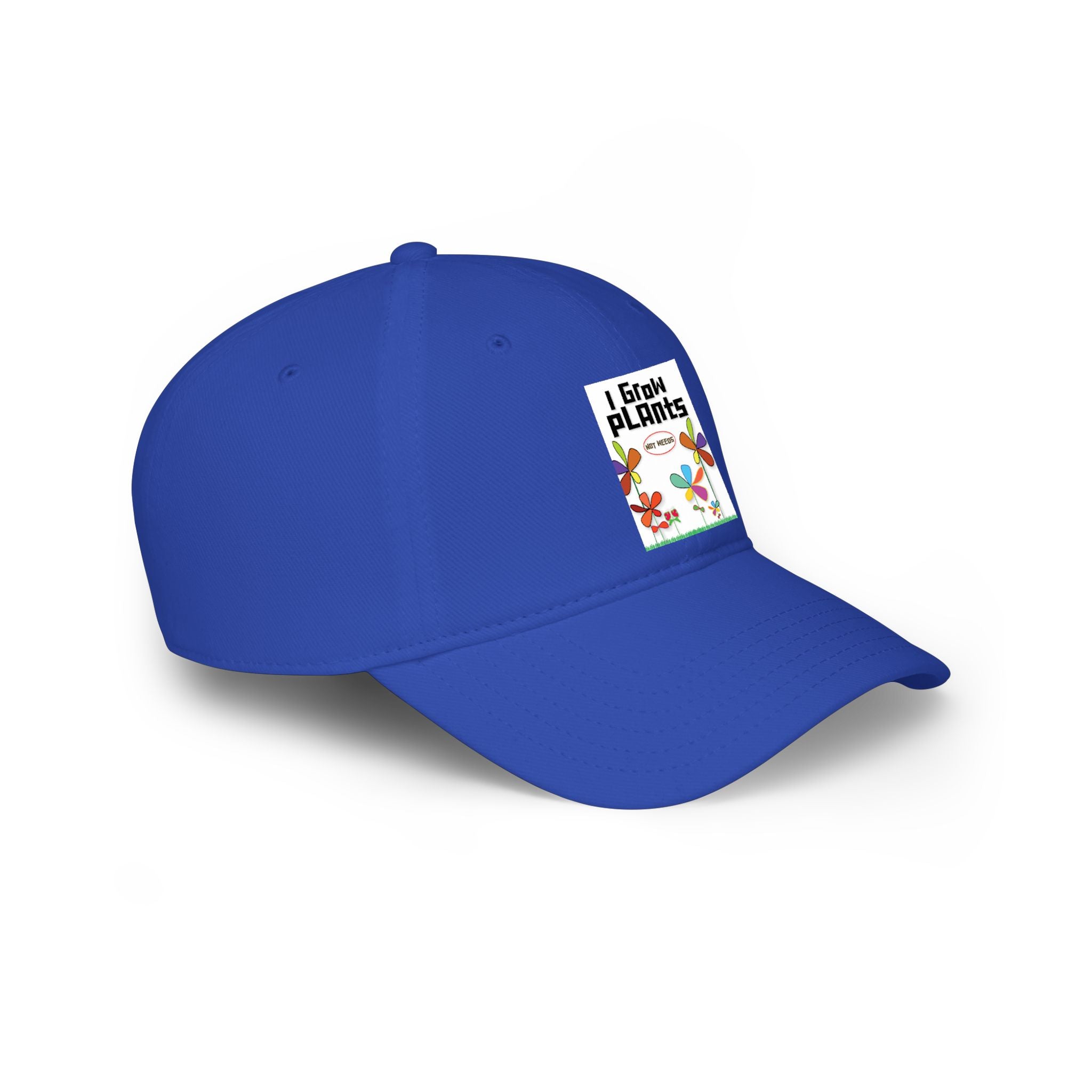 I Grow Plants Baseball Cap — Cute Floral Gardening Hat