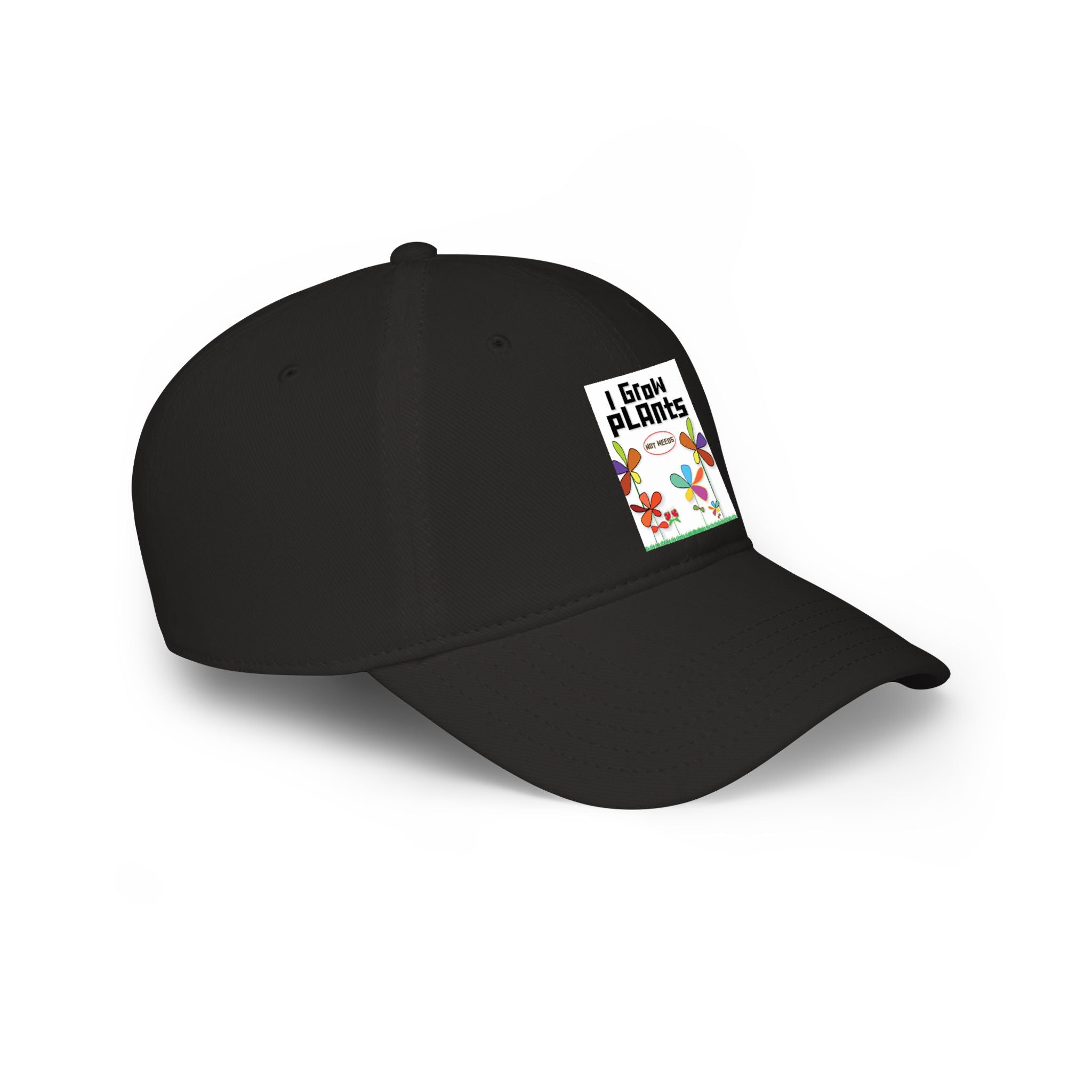 I Grow Plants Baseball Cap — Cute Floral Gardening Hat