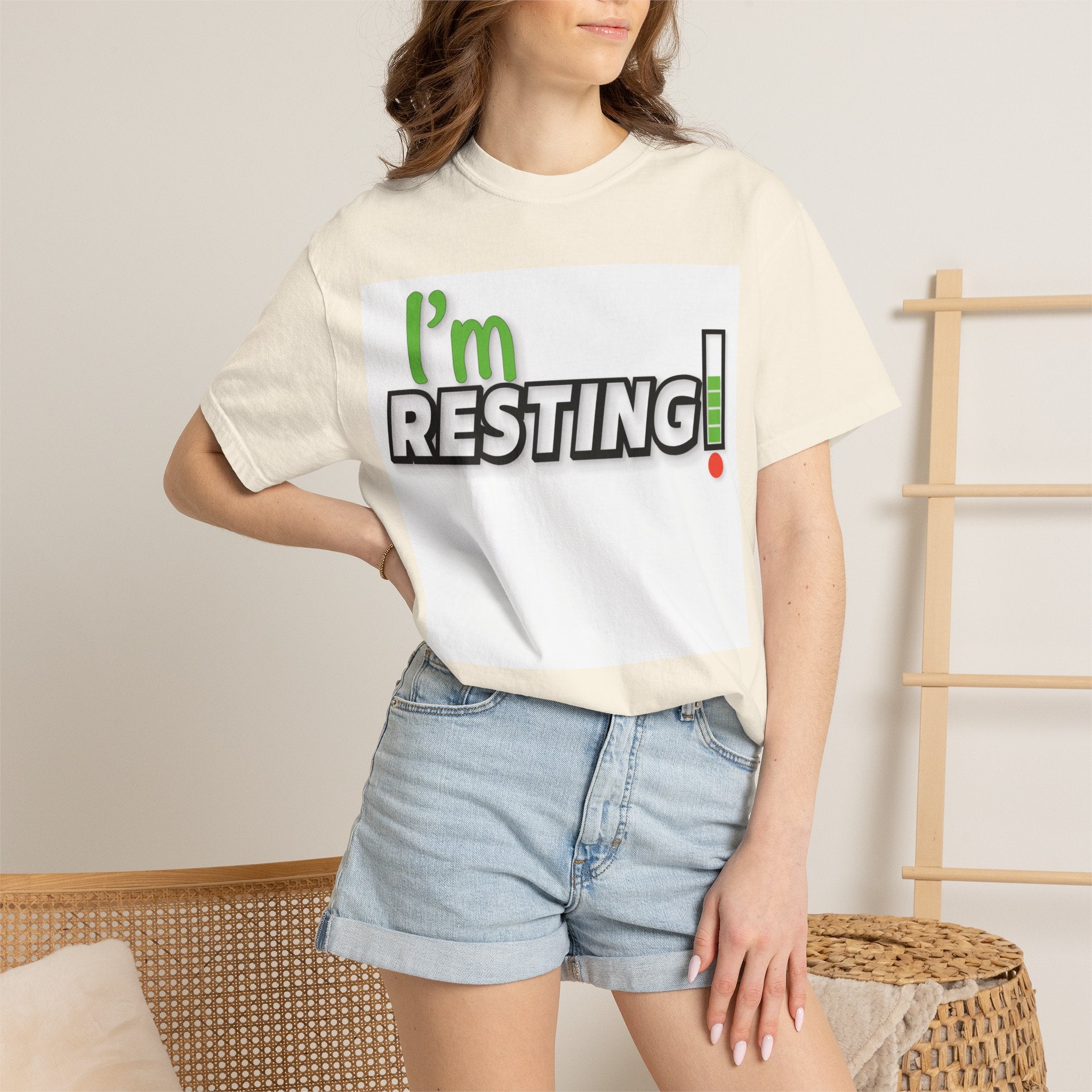 I'm Resting T-Shirt — Funny Relaxation Graphic Tee