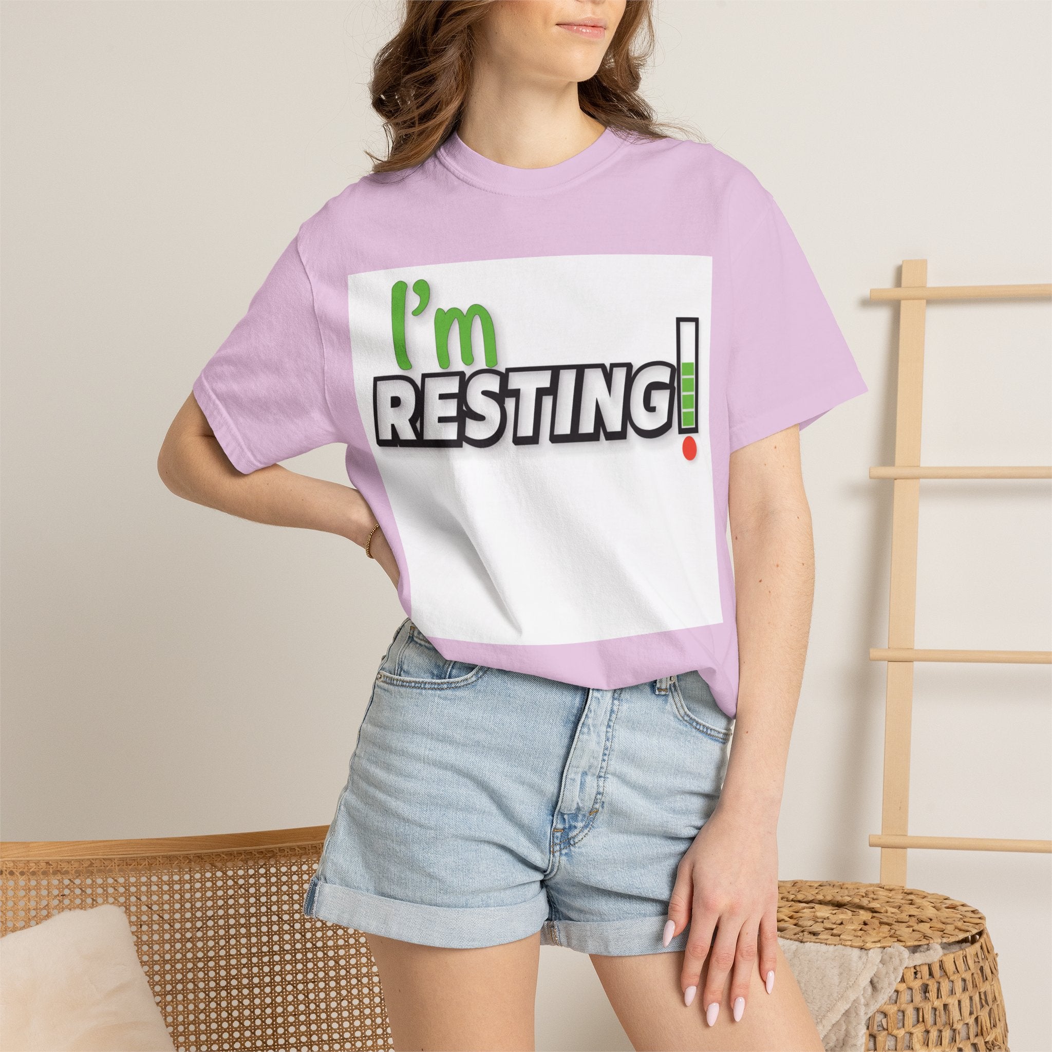I'm Resting T-Shirt — Funny Relaxation Graphic Tee