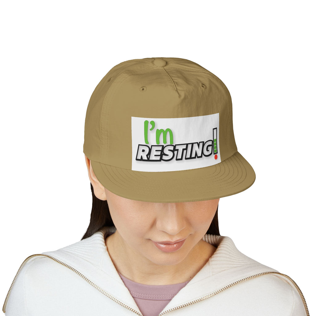 I'm Resting! Cap — Relaxed Gardening Snapback