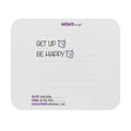 Mouse Pad — "Get Up, Be Happy" Checklist Desk Mat