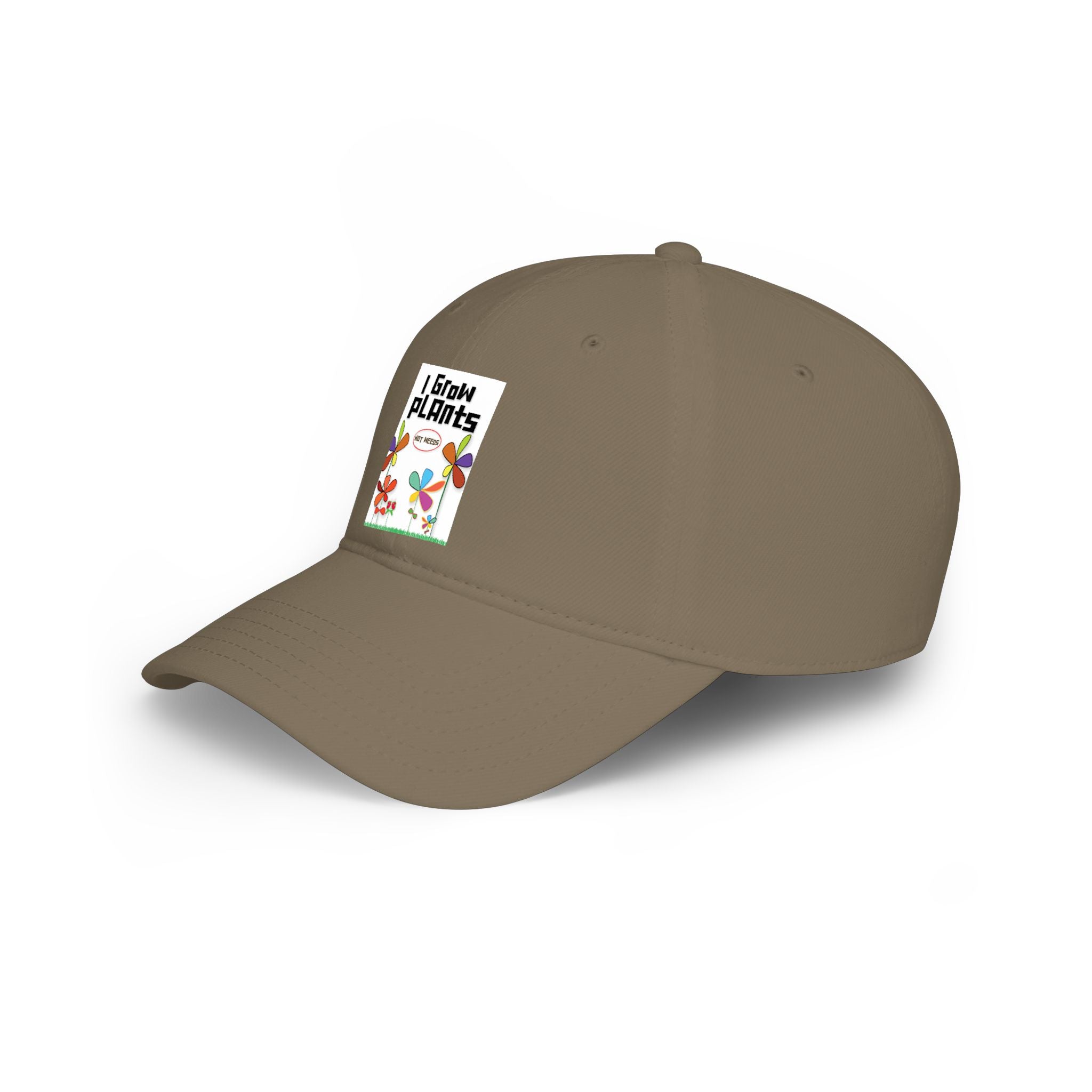 I Grow Plants Baseball Cap — Cute Floral Gardening Hat