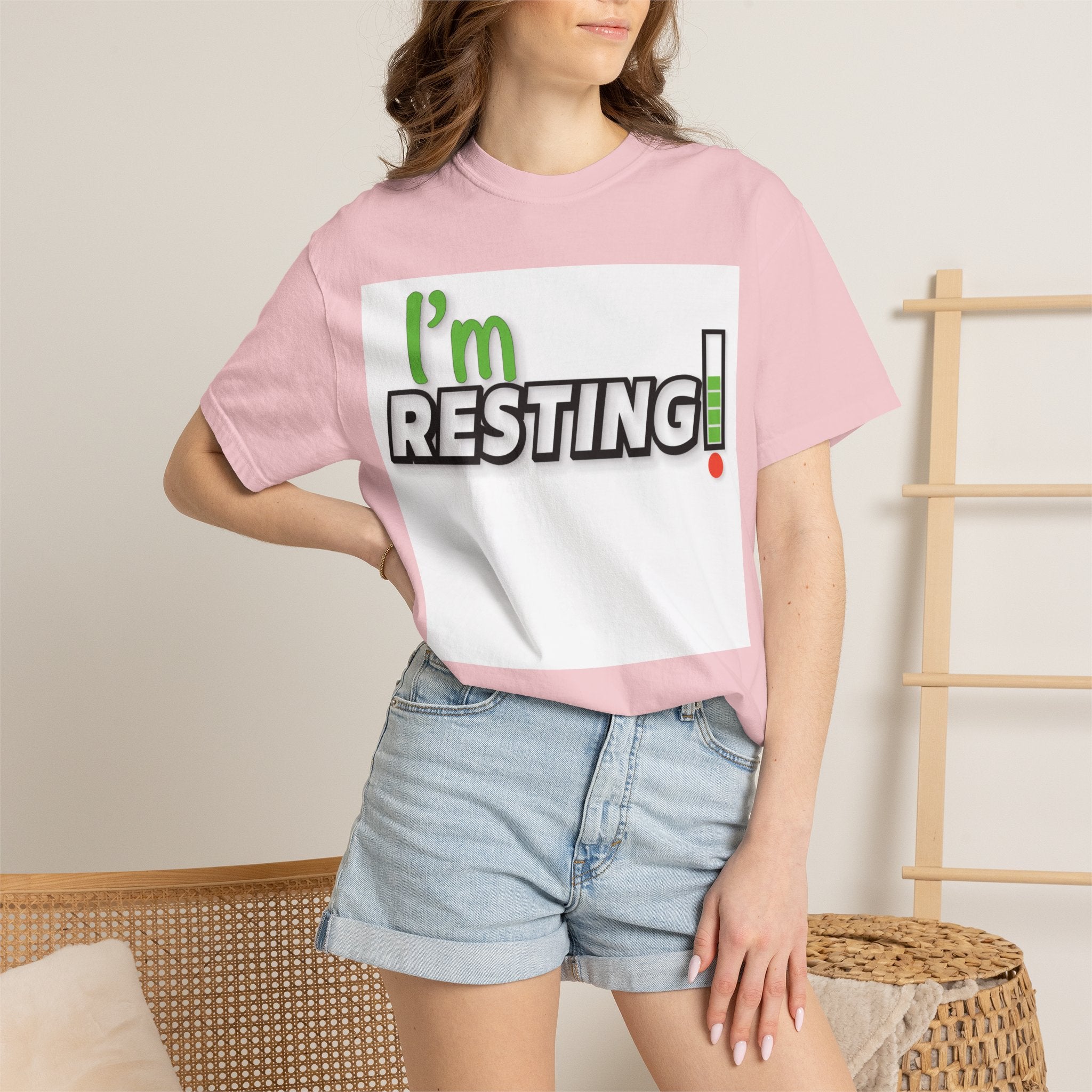 I'm Resting T-Shirt — Funny Relaxation Graphic Tee