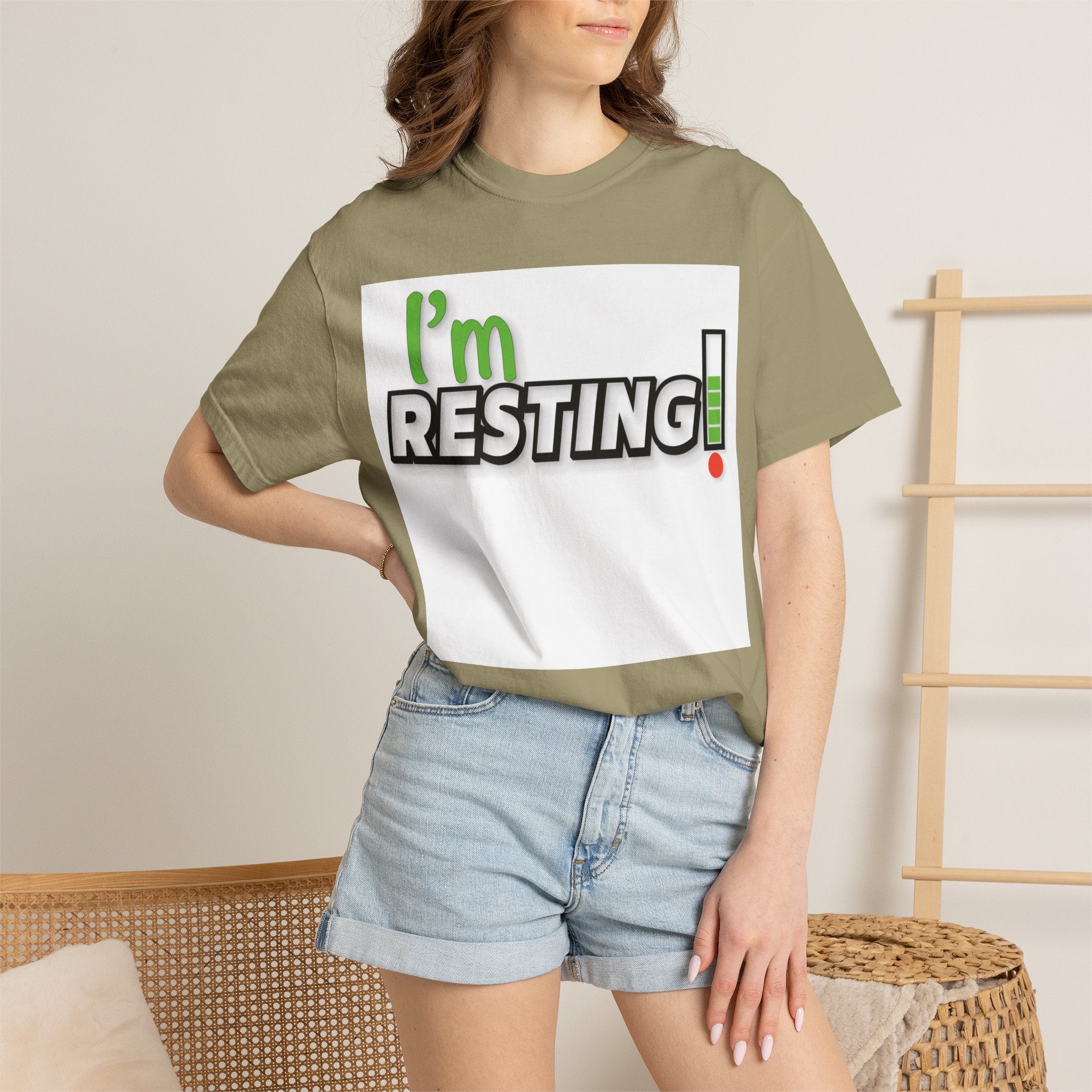 I'm Resting T-Shirt — Funny Relaxation Graphic Tee