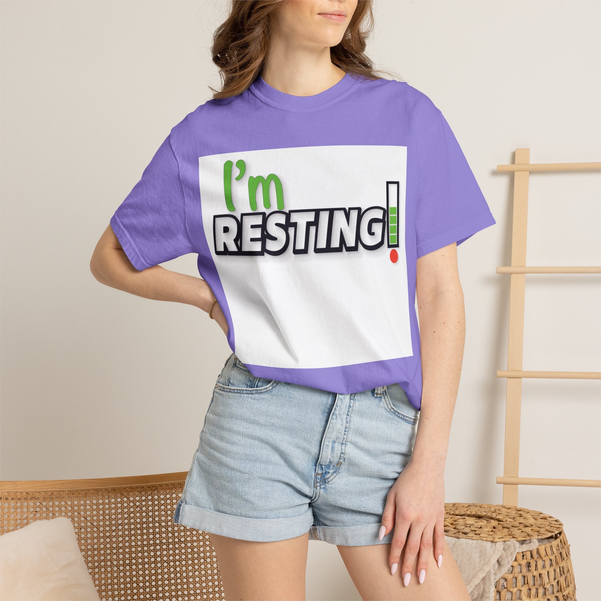 I'm Resting T-Shirt — Funny Relaxation Graphic Tee