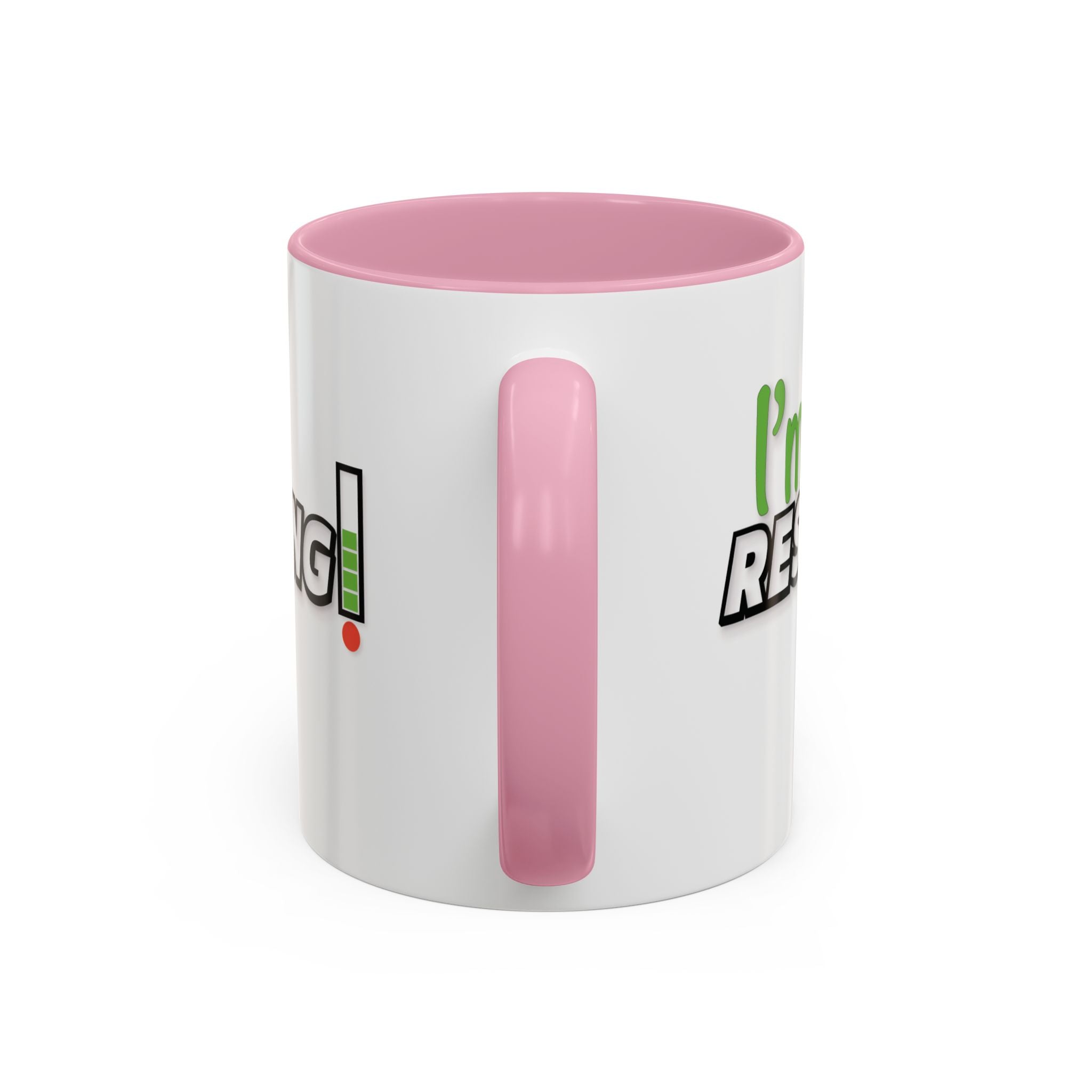 I'm Resting Mug — Funny Recharge Battery Coffee Cup (11oz & 15oz)