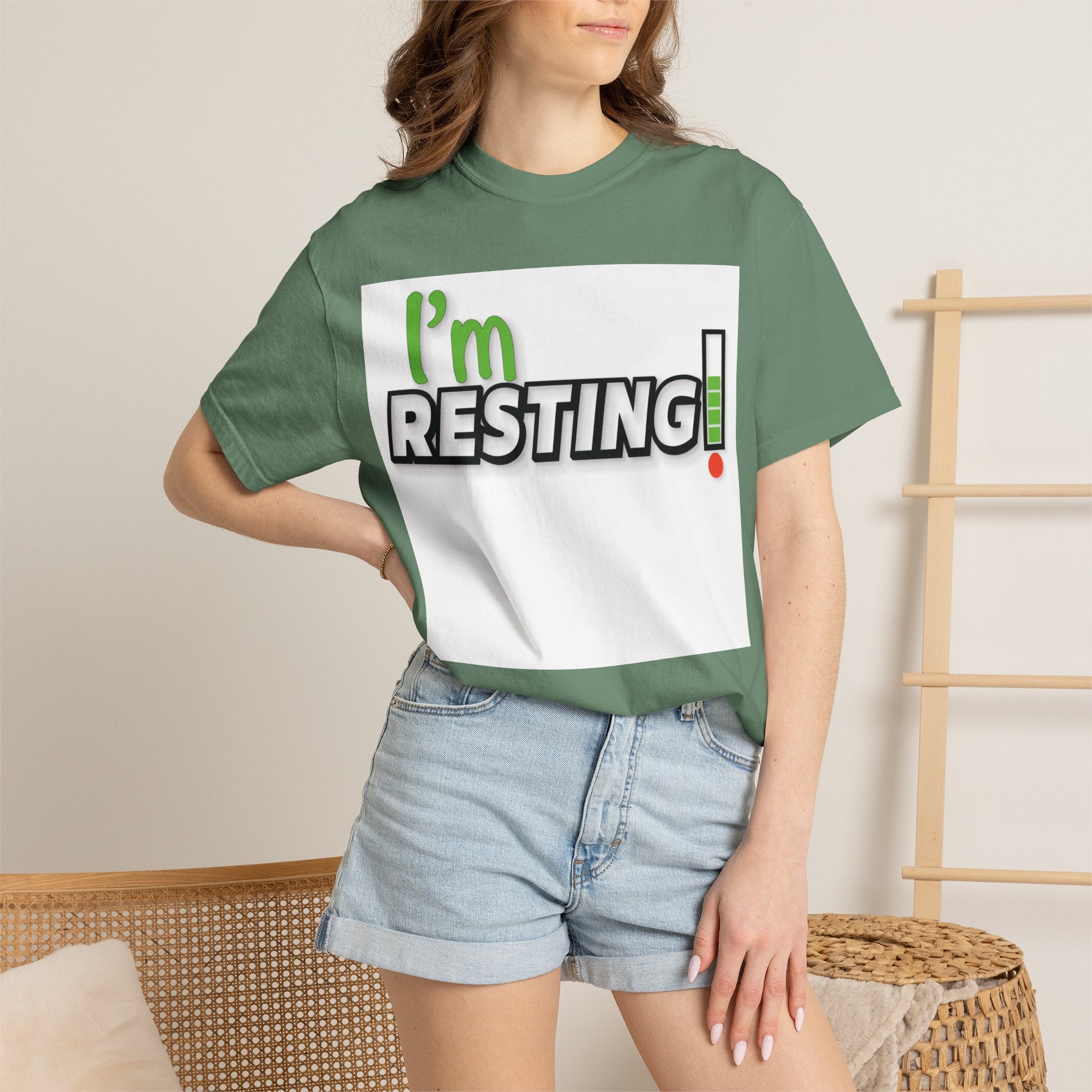 I'm Resting T-Shirt — Funny Relaxation Graphic Tee