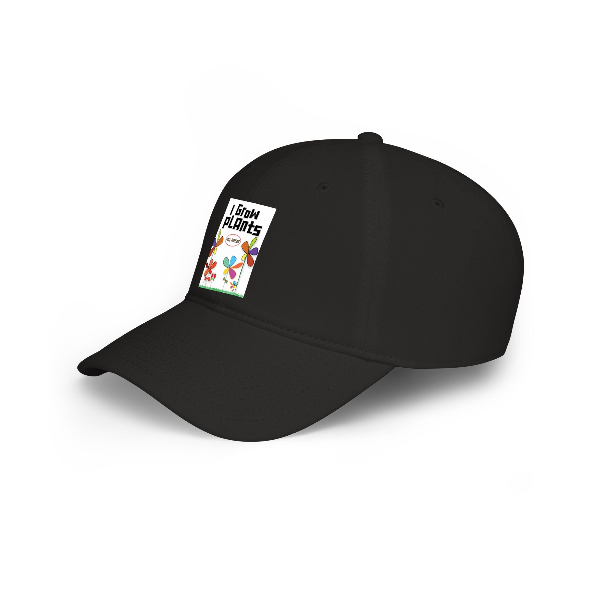 I Grow Plants Baseball Cap — Cute Floral Gardening Hat