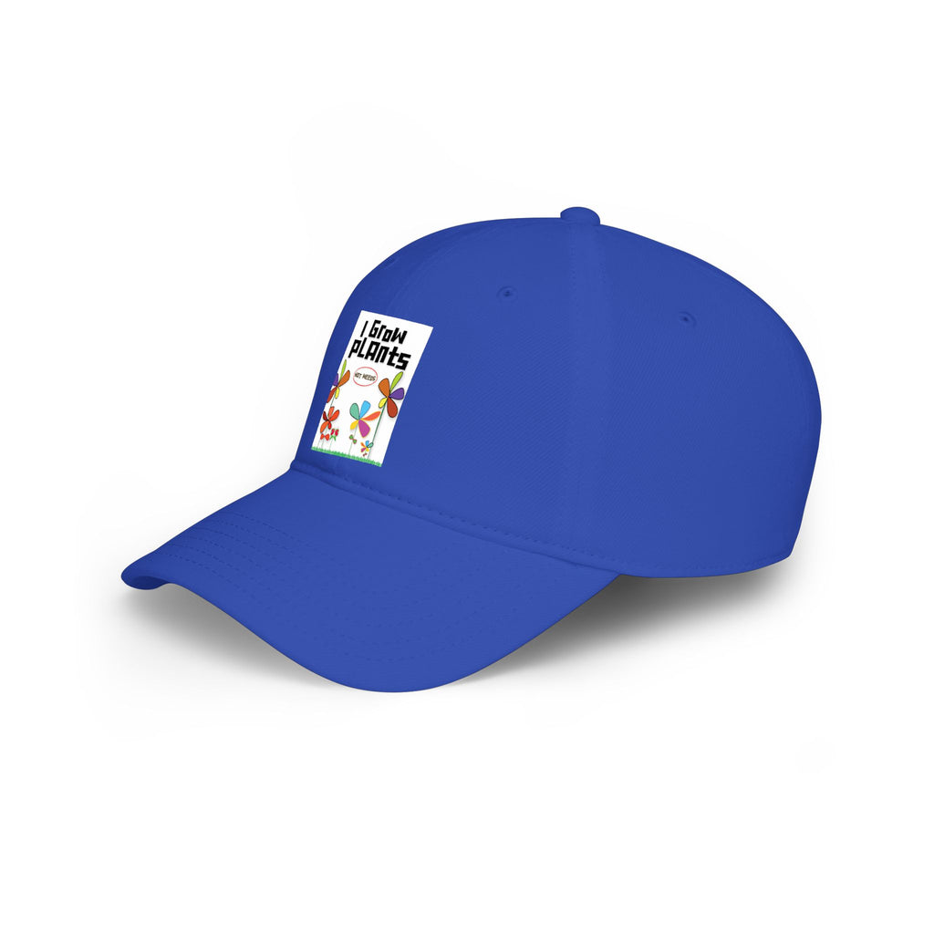 I Grow Plants Baseball Cap — Cute Floral Gardening Hat