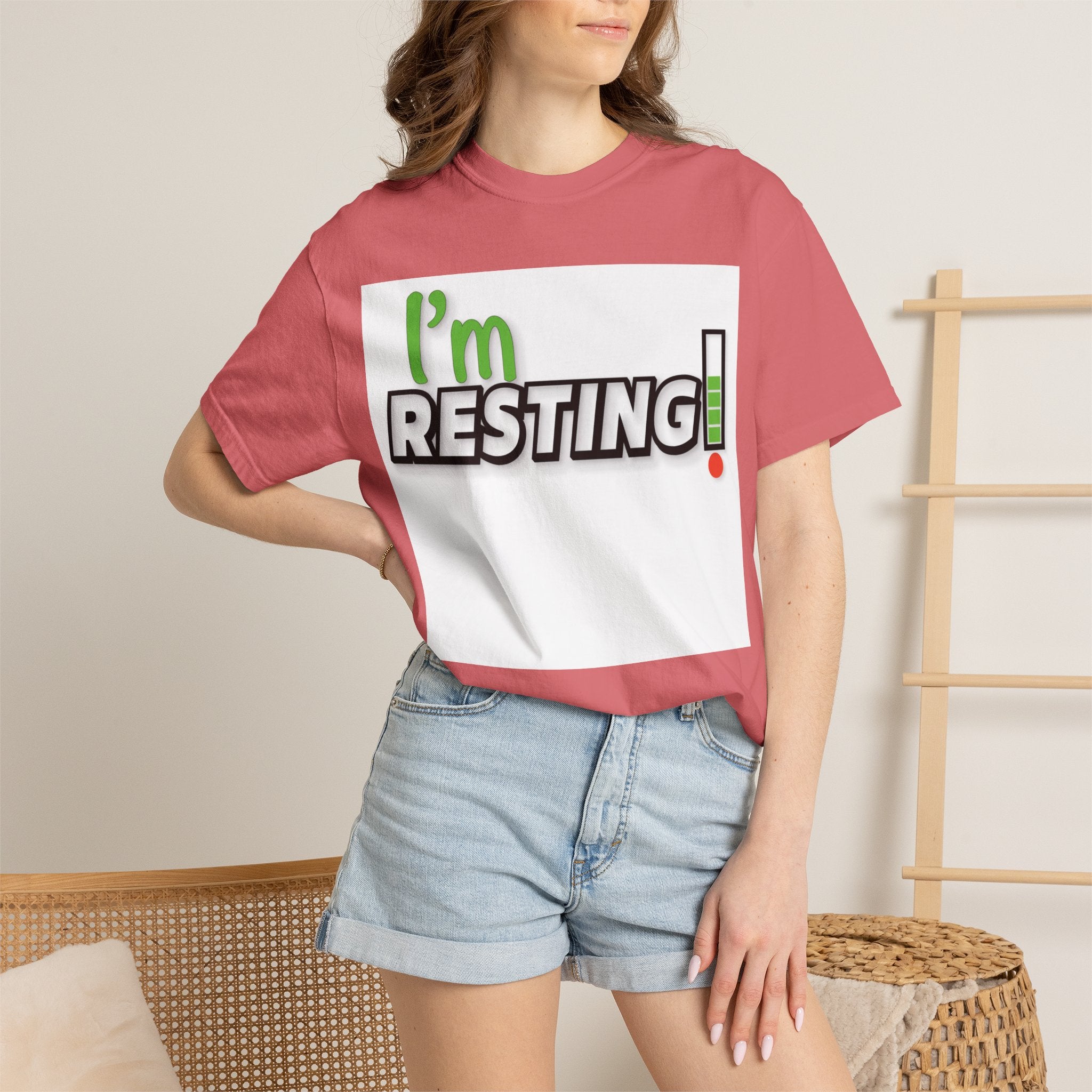 I'm Resting T-Shirt — Funny Relaxation Graphic Tee